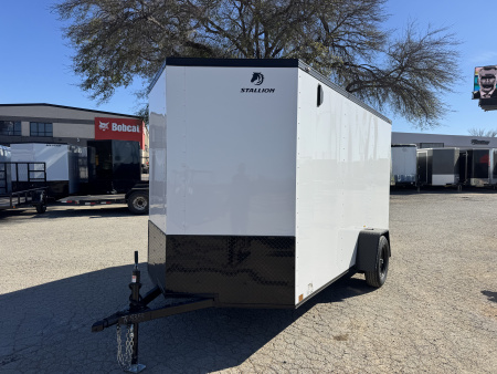 New 2026 Stallion Manufacturing LLC SM6x12SR6 Cargo / Enclosed Trailer