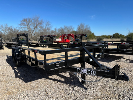 New 2026 Tiger 83  x 20' - HD Pipetop Trailer