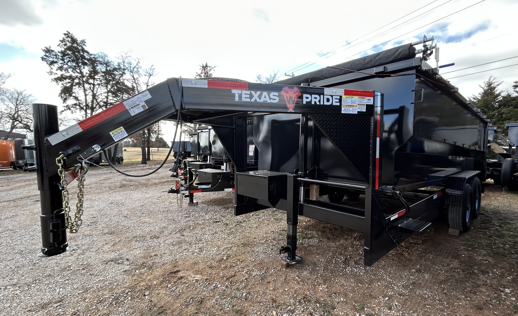 New 2026 Texas Pride Trailers GooseNeck 7x16x4 Cargo / Enclosed Trailer-UPGRADES!!