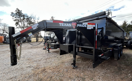 New 2026 Texas Pride Trailers GooseNeck 7x16x4 Cargo / Enclosed Trailer-UPGRADES!!