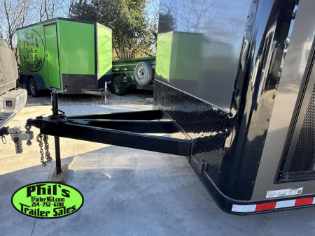 New 2026 Stallion Manufacturing LLC 8.5X28 RACE TRAILER Car / Racing Trailer UPGRADED 7000 LB TORSION AXLES / ROADSIDE CABINETS / SCREWLESS .080 EXTERIOR / REAR WING WITH LOADING LIGHTS