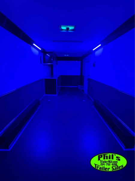 New 2026 Stallion Manufacturing LLC 8.5X28 RACE TRAILER Car / Racing Trailer UPGRADED 7000 LB TORSION AXLES / ROADSIDE CABINETS / SCREWLESS .080 EXTERIOR / REAR WING WITH LOADING LIGHTS