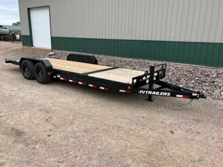 New 2026 22' 14k PJ Channel Equipment Tilt Trailer