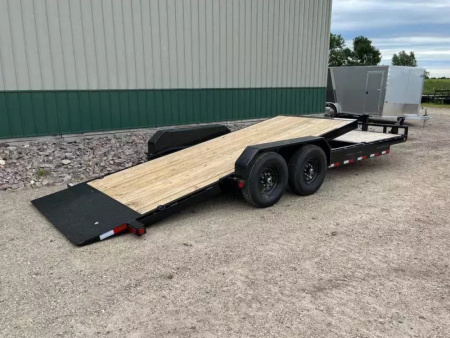 New 2026 22' 14k PJ Channel Equipment Tilt Trailer