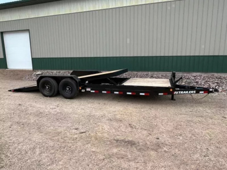 New 2026 22' 14k PJ Channel Equipment Tilt Trailer