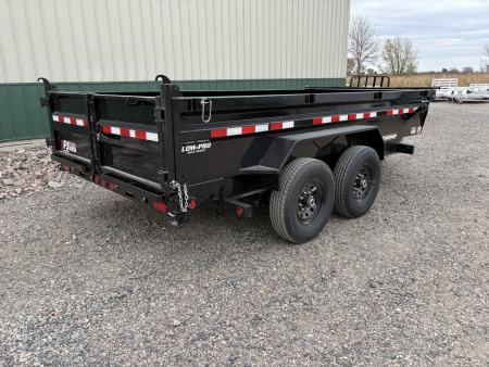 New 2026 14'x83"14k PJ Low Pro Dump Trailer - Hyd Jack
