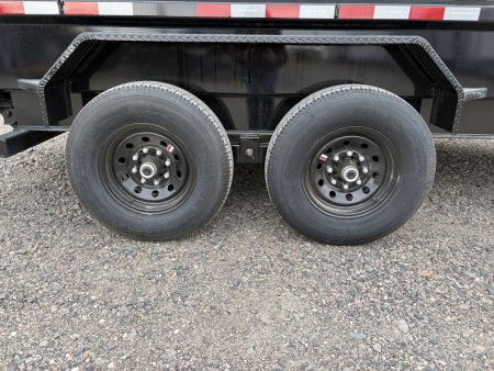 New 2026 14'x83"14k PJ Low Pro Dump Trailer - Hyd Jack