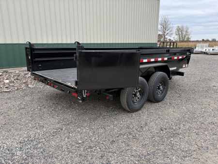 New 2026 14'x83"14k PJ Low Pro Dump Trailer - Hyd Jack