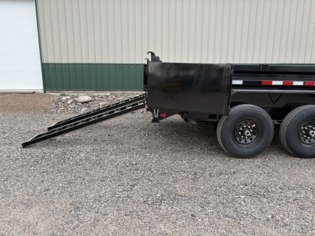 New 2026 14'x83"14k PJ Low Pro Dump Trailer - Hyd Jack