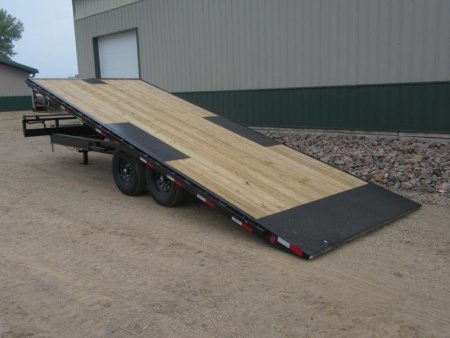 New 2026 22' 14k PJ Deckover Tilt Trailer
