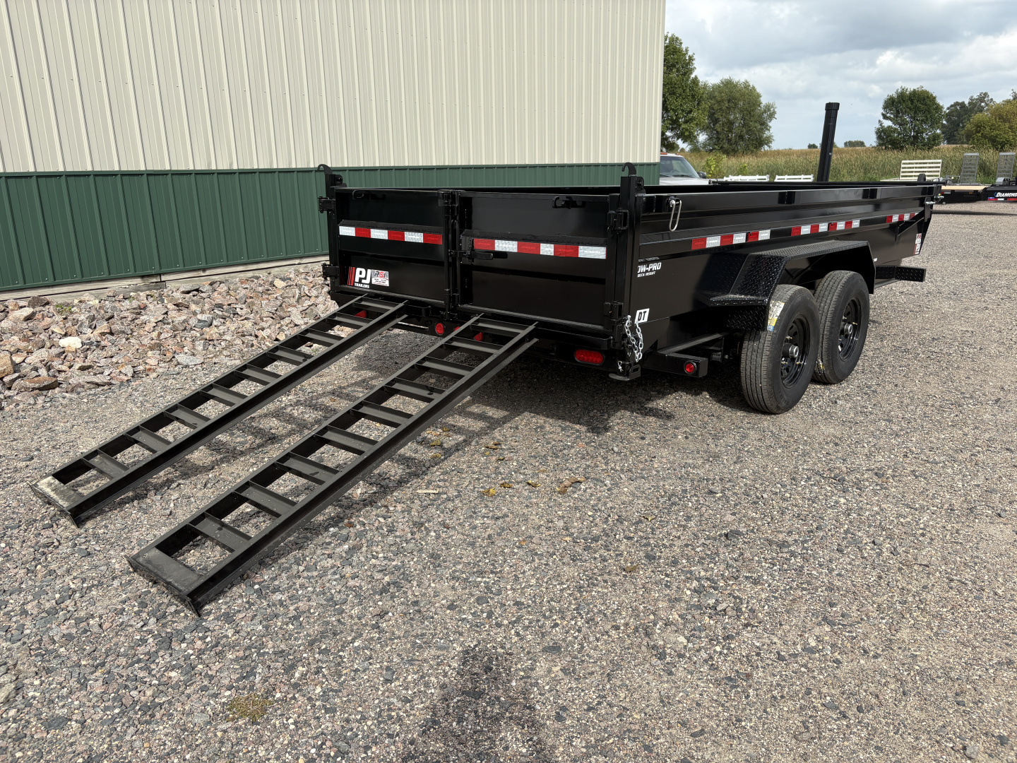 New 2026 16'x83" PJ 14k Telescopic Dump Trailer