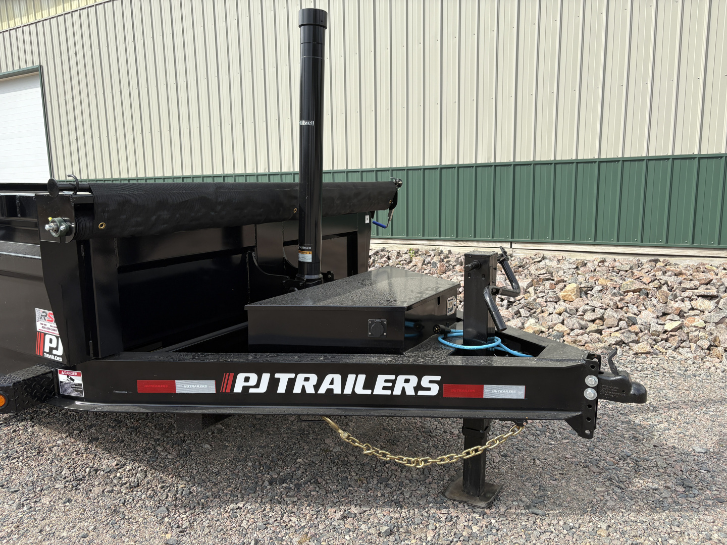 New 2026 16'x83" PJ 14k Telescopic Dump Trailer