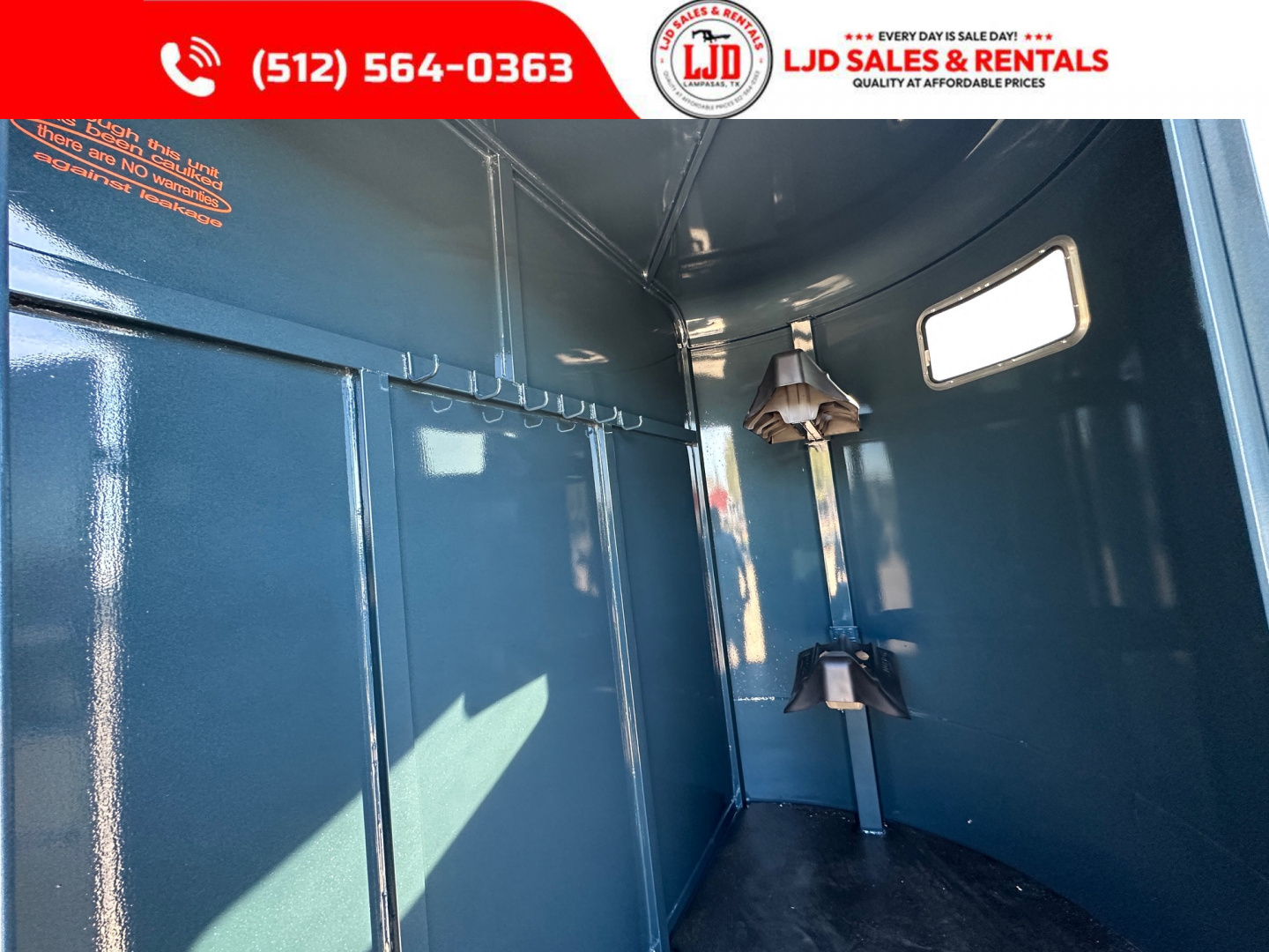 New 2026 Calico 6'X13'X7' 2 Horse Slant Trailer