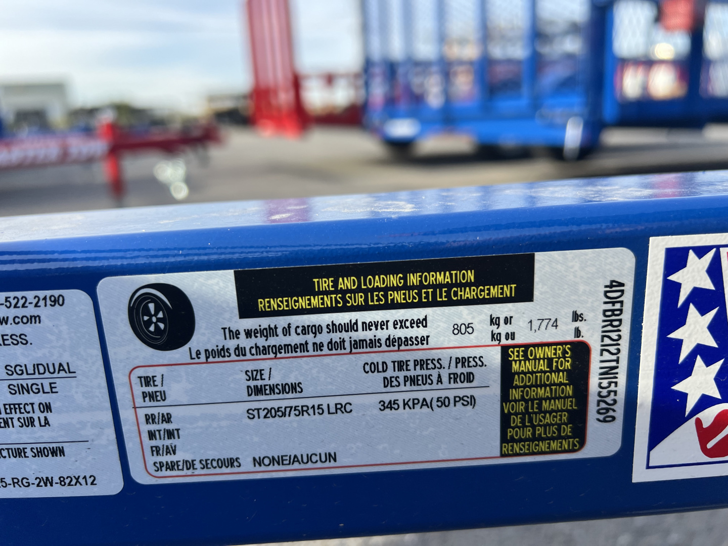 New 2026 Master Tow 6.10X12 3K Utility Trailer