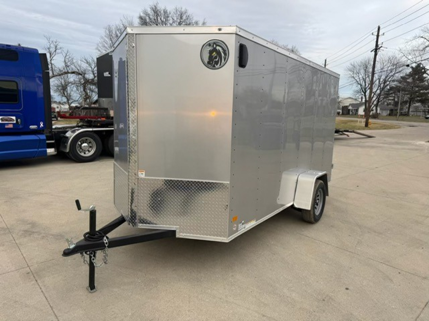 New 2026 Darkhorse Cargo 6x12 3K 1500 Series 6'6" Tall