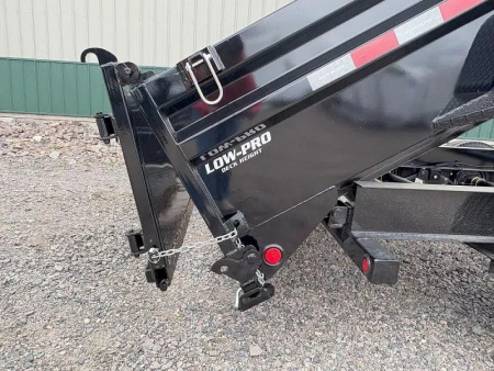 New 2026 16' x 83" 14k PJ Low-Pro Gooseneck Dump Trailer