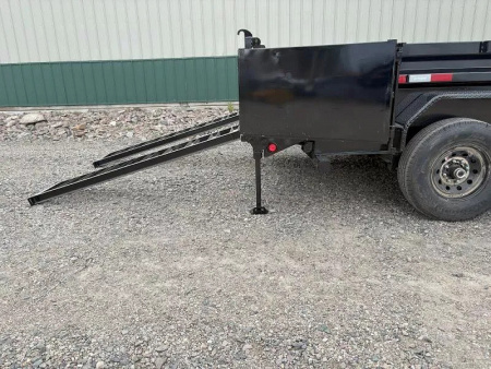 New 2026 16' x 83" 14k PJ Low-Pro Gooseneck Dump Trailer