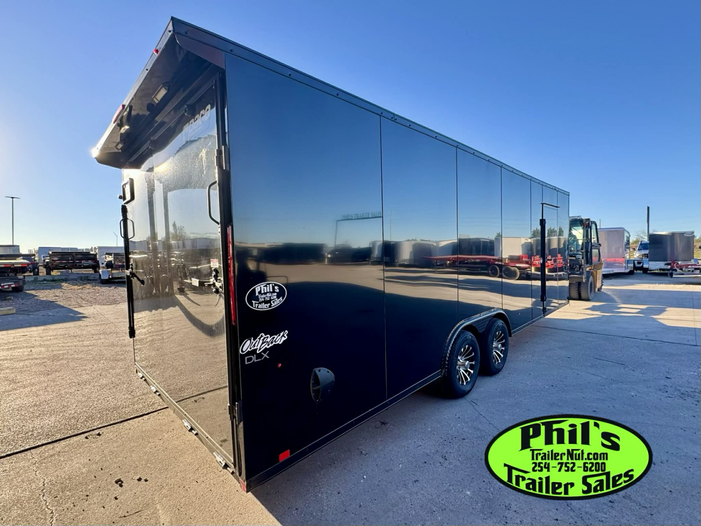 New Pace American 8.5X24 Cargo / Enclosed Trailer REAR WING & UPGRADED .080 SCREWLESS EXTERIOR car hauler ALUMINUM WHEEL UPGRADE!!!