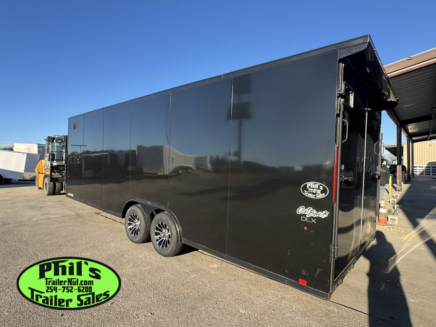 New Pace American 8.5X24 Cargo / Enclosed Trailer REAR WING & UPGRADED .080 SCREWLESS EXTERIOR car hauler ALUMINUM WHEEL UPGRADE!!!