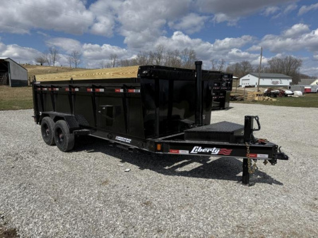 New 2026 Liberty 83X16 LIBERTY HIGHSIDE 17.5K Dump Trailer