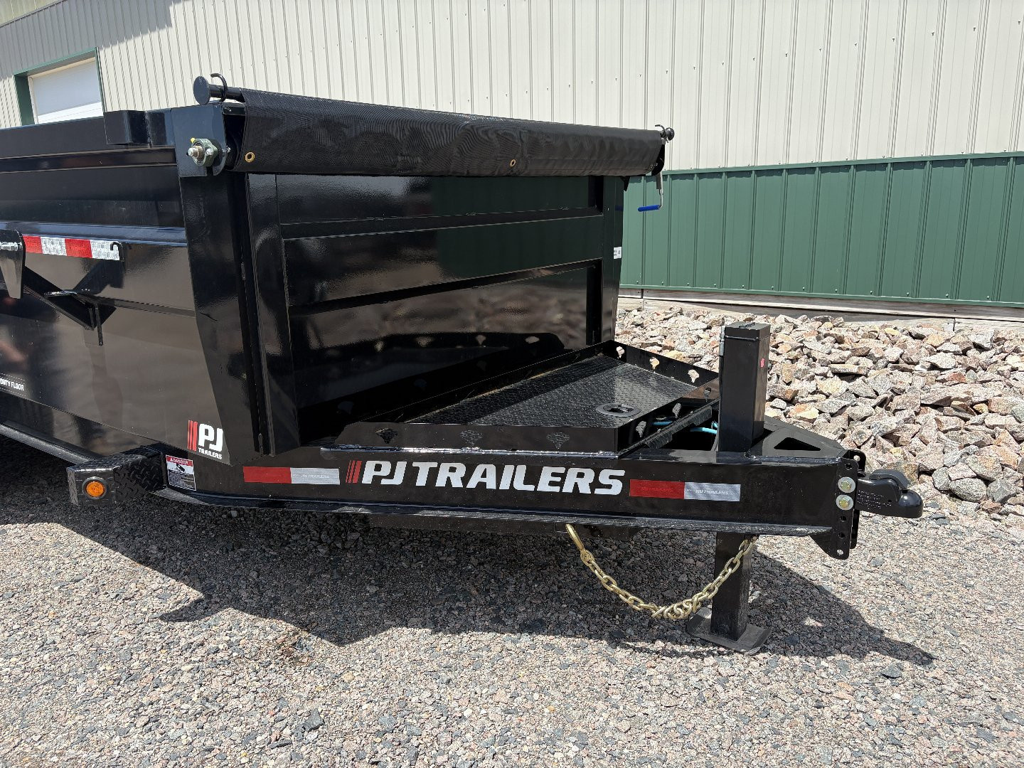 New 2026 16'x83" 14k PJ Low Pro High Side Dump Trailer