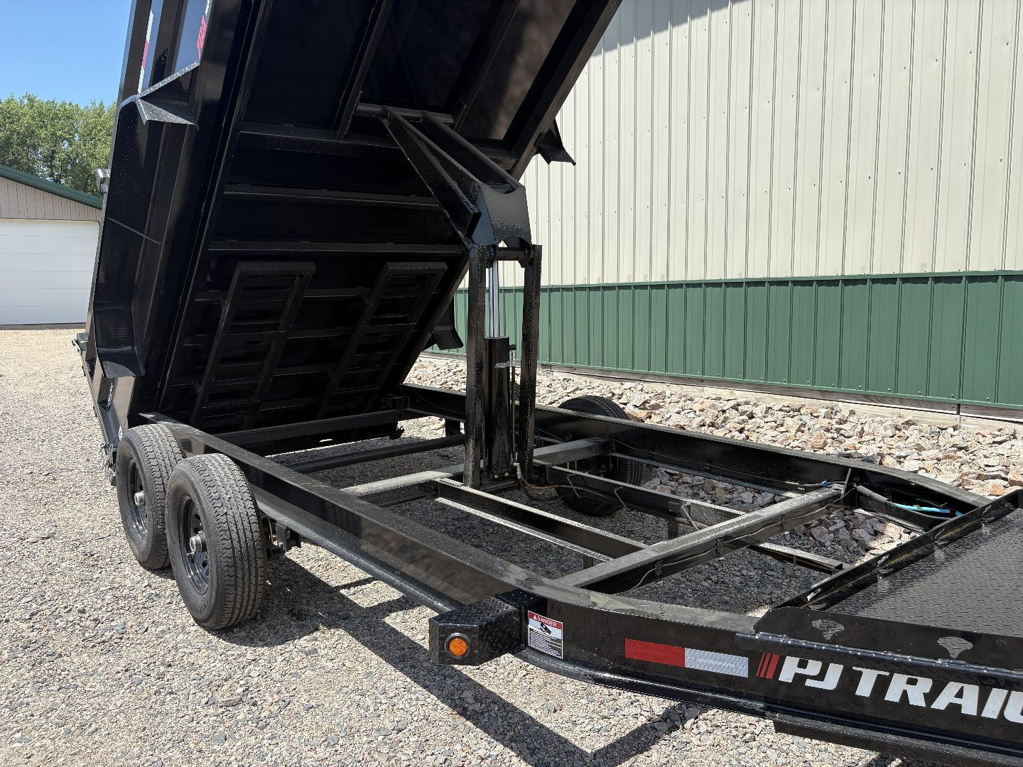 New 2026 16'x83" 14k PJ Low Pro High Side Dump Trailer