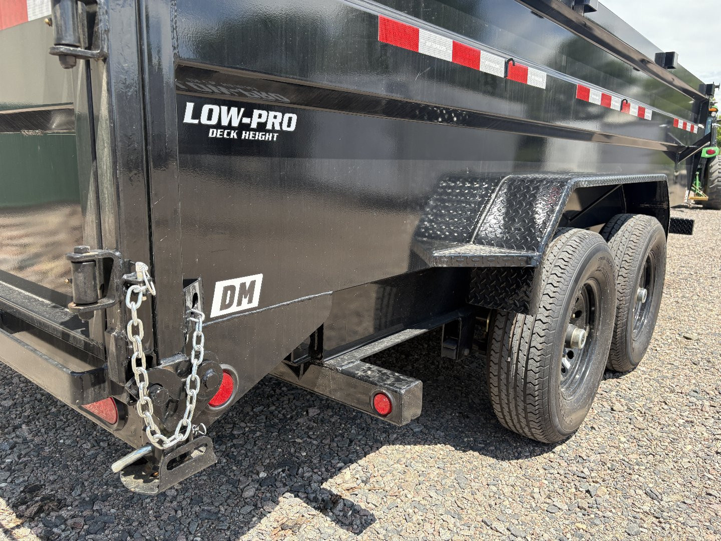 New 2026 16'x83" 14k PJ Low Pro High Side Dump Trailer