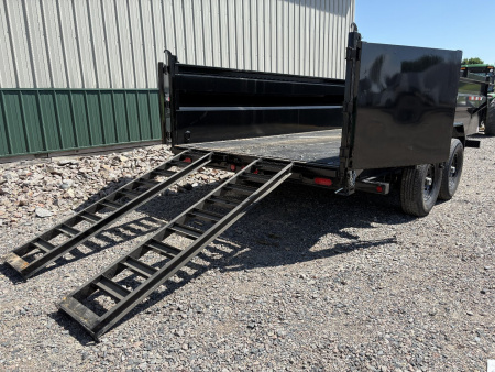 New 2026 16'x83" 14k PJ Low Pro High Side Dump Trailer