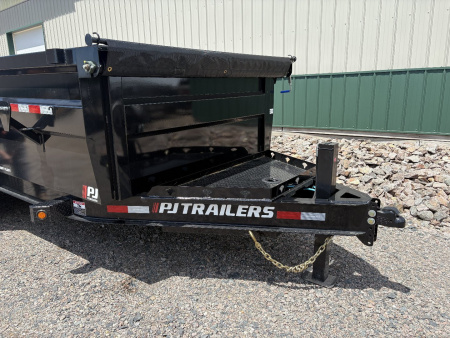 New 2026 16'x83" 14k PJ Low Pro High Side Dump Trailer