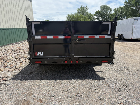 New 2026 16'x83" 14k PJ Low Pro High Side Dump Trailer