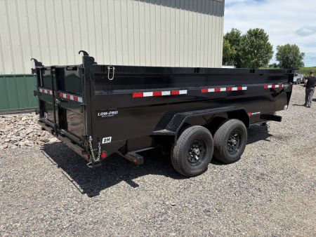 New 2026 16'x83" 14k PJ Low Pro High Side Dump Trailer
