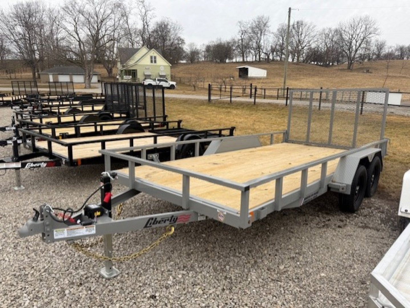 New 2026 Liberty 7X16 Utility Trailer