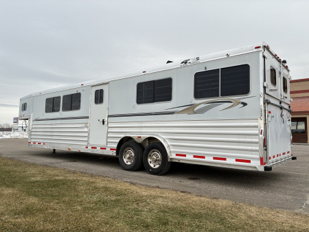 Used 2007 4-Star 6-7 Head to Head Horse Trailer