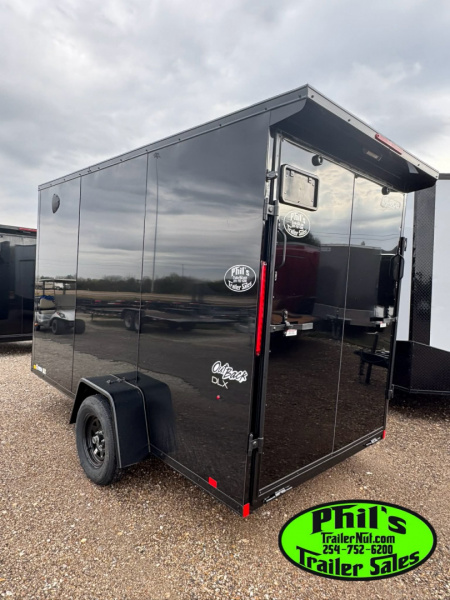 New Pace American 6X12 ENCLOSED TRAILER Cargo / Enclosed Trailer WING & BLACKOUT PACKAGE!