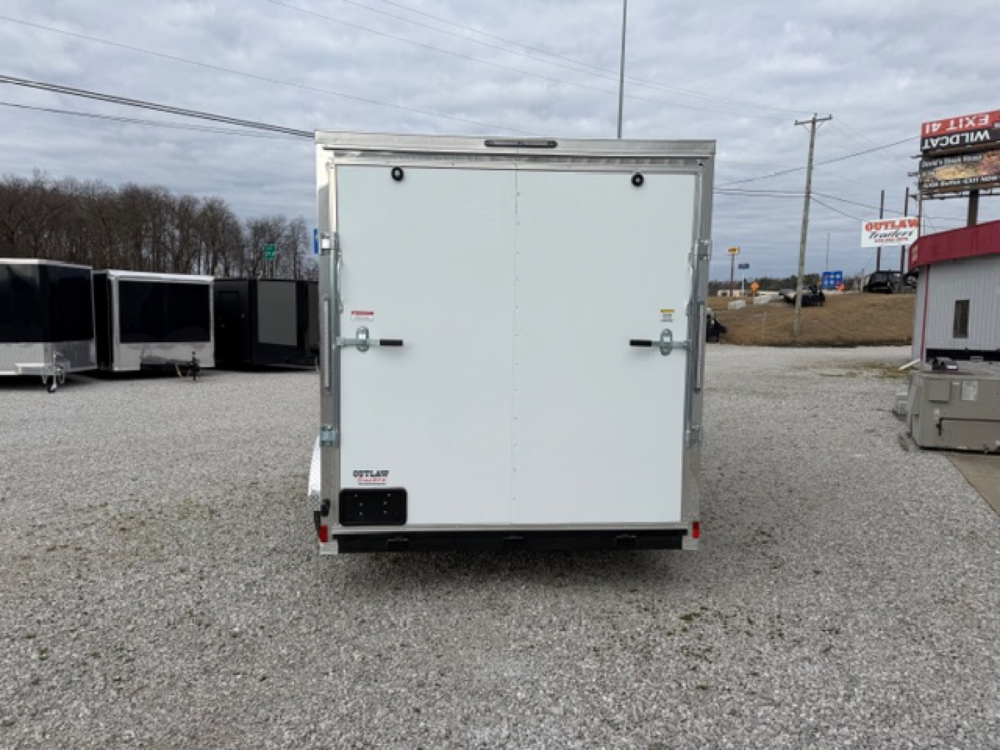 New 2026 Outlaw Trailers 7x14 7k Cargo / Enclosed Trailer