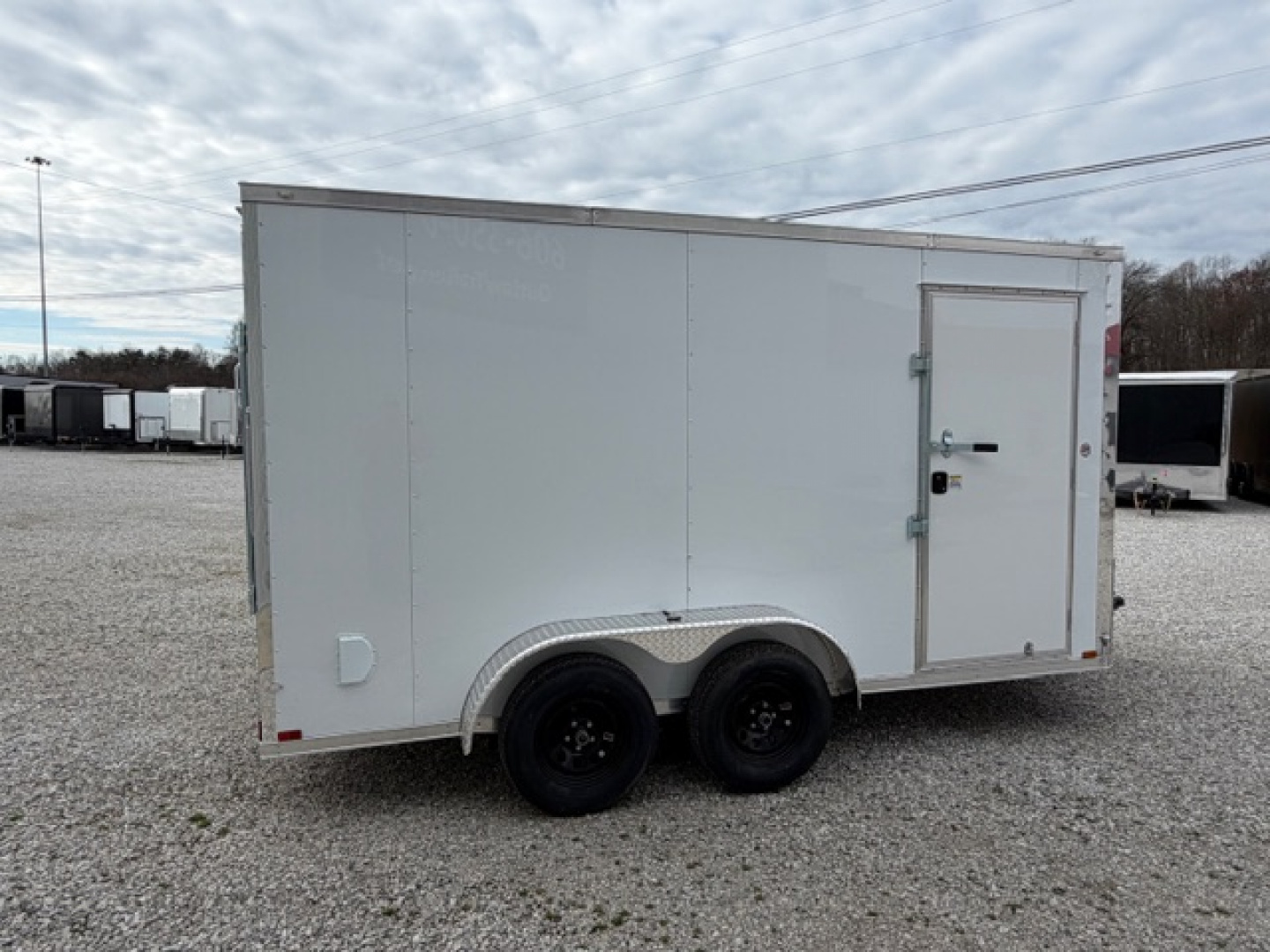 New 2026 Outlaw Trailers 7x14 7k Cargo / Enclosed Trailer