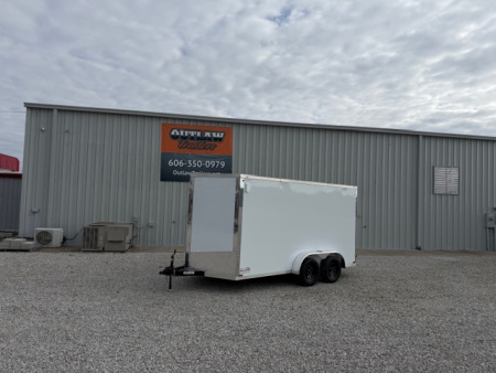 New 2026 Outlaw Trailers 7x14 7k Cargo / Enclosed Trailer