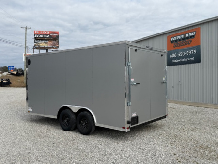 New 2026 Outlaw Trailers 8.5x16 10k Cargo / Enclosed Trailer
