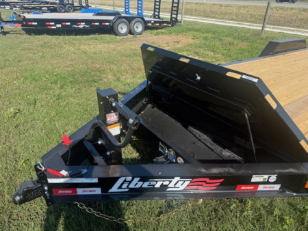 New 2026 Liberty 83”x22’ 16K W/ KNEE RAMPS Equipment Trailer