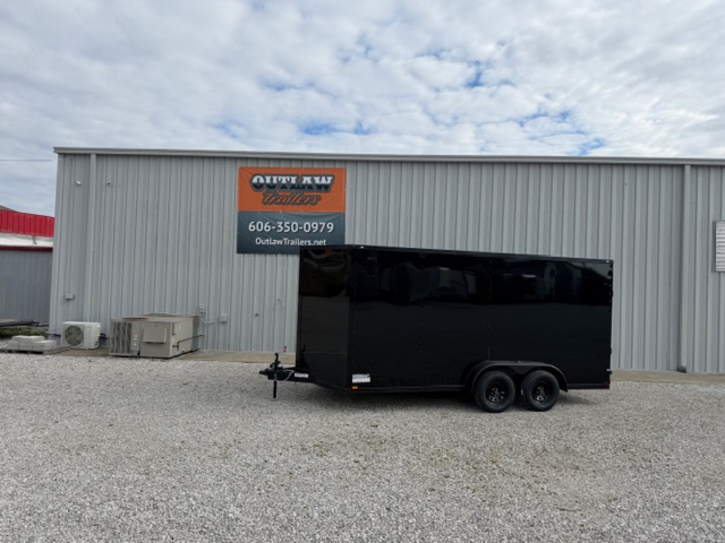 New 2026 Outlaw Trailers 7x16 7k Cargo / Enclosed Trailer