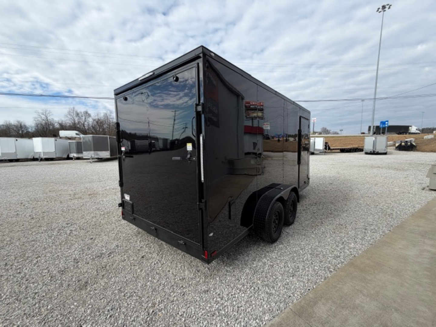 New 2026 Outlaw Trailers 7x16 7k Cargo / Enclosed Trailer