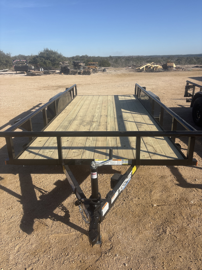 New 2026 Top Hat EP Utility Trailer
