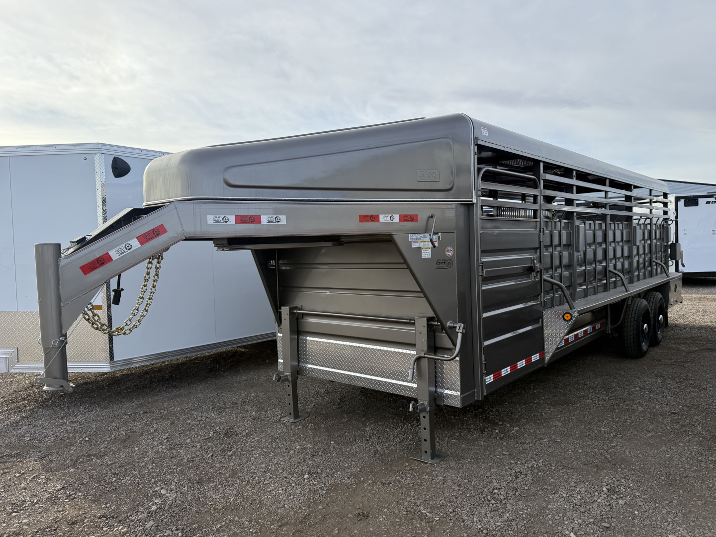 New 2026 GR Gooseneck 24' Stock Trailer 14K