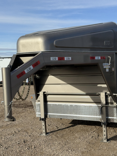 New 2026 GR Gooseneck 24' Stock Trailer 14K