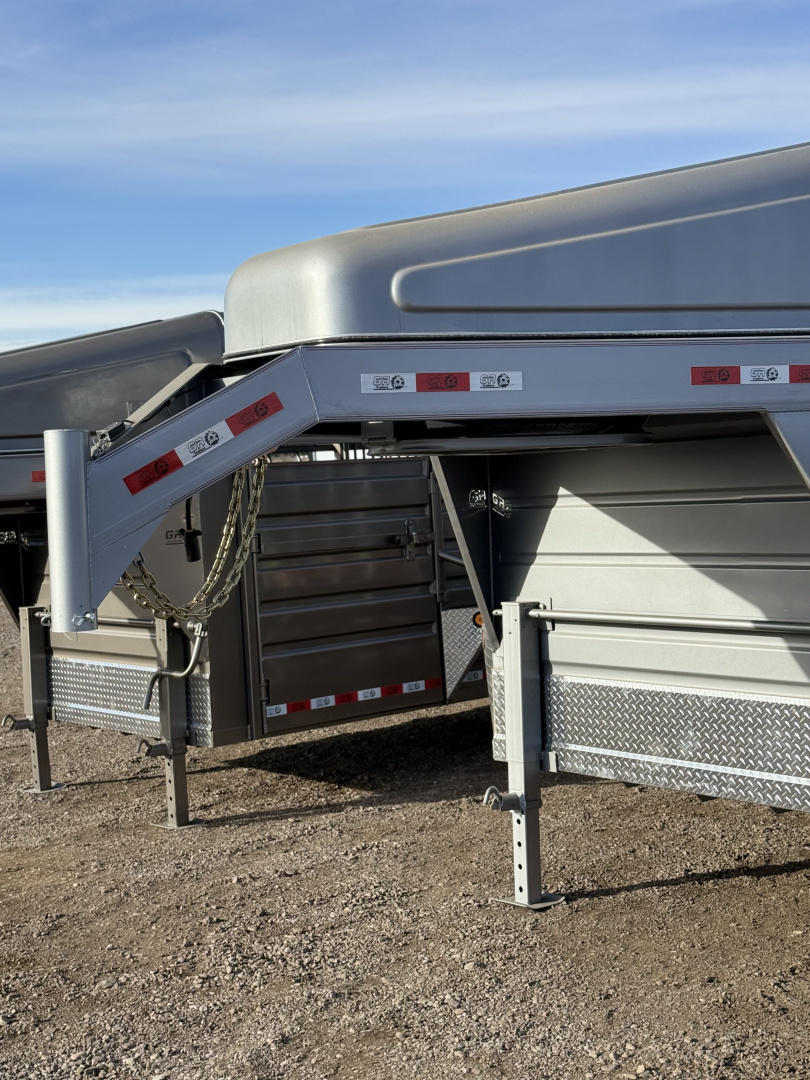 New 2026 GR Gooseneck 24' Stock Trailer 14K