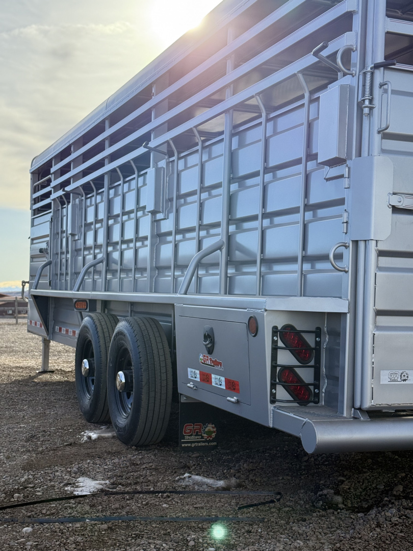New 2026 GR Gooseneck 24' Stock Trailer 14K