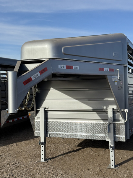 New 2026 GR Gooseneck 24' Stock Trailer 14K