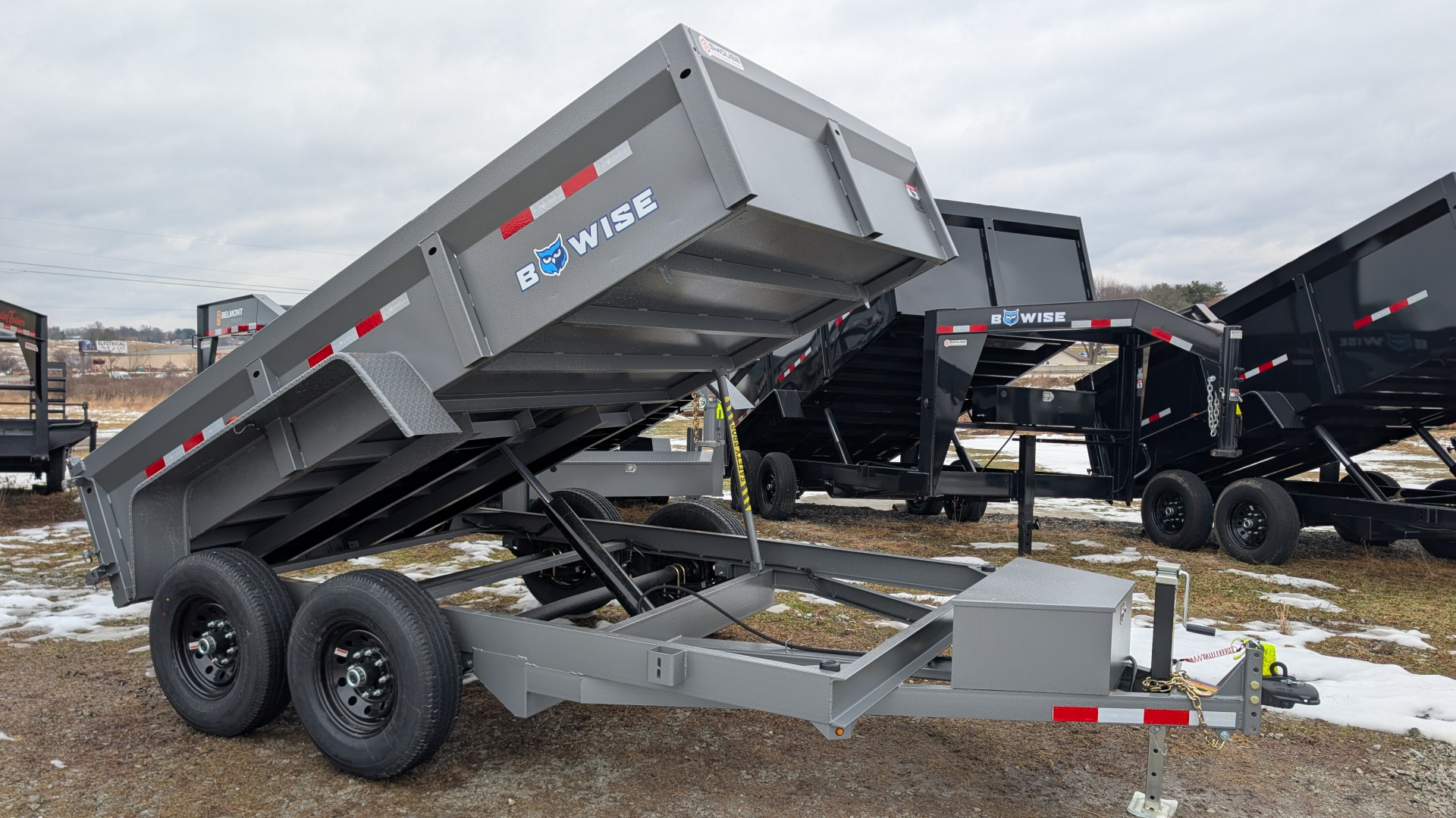 New 2026 BWise 6'9"x12 Lo Pro Equipment Dump
