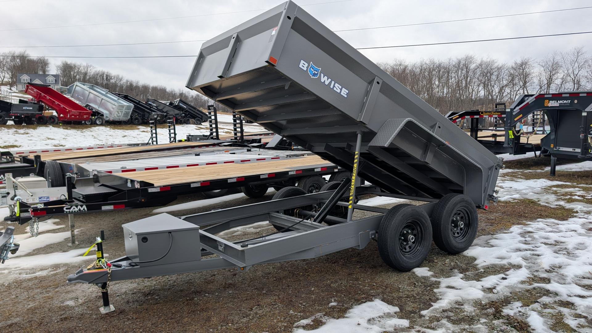 New 2026 BWise 6'9"x12 Lo Pro Equipment Dump