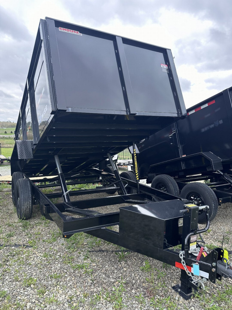 New 2026 BWise 6'9" x 14 Lo Pro Equipment Dump w/ 44" High Fixed Sides